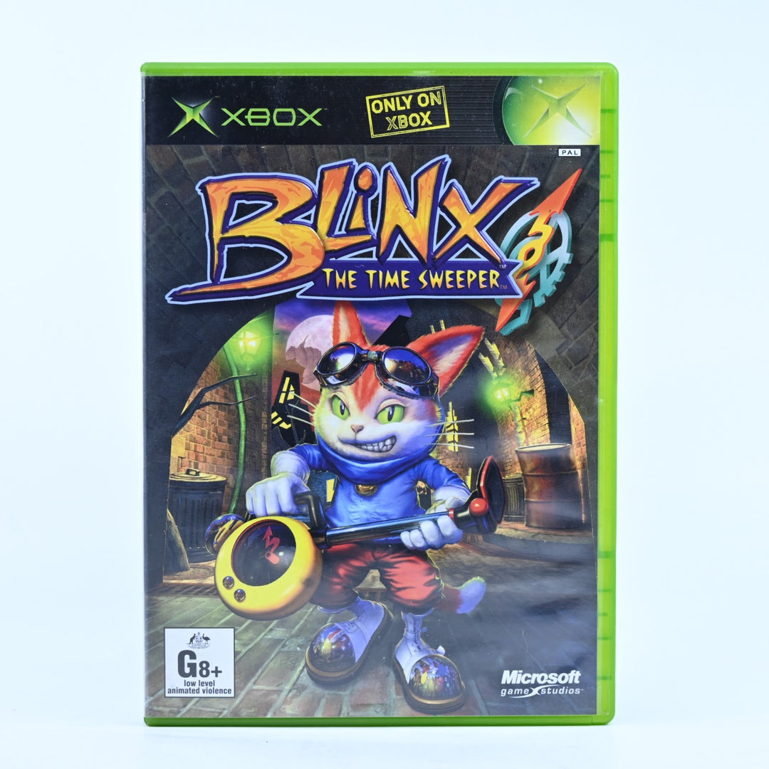 Blinx The Time Sweeper - Original Xbox Game - No Manual - PAL - MINT DISC!