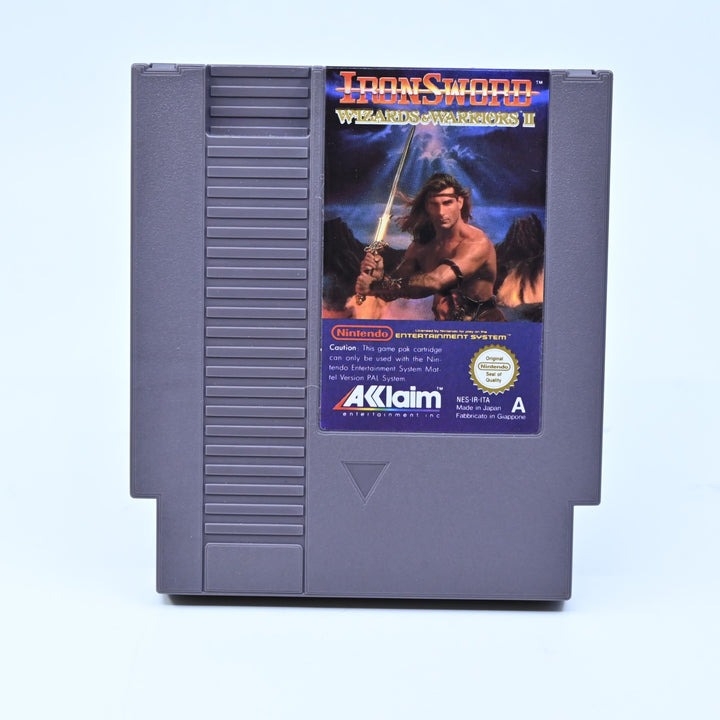 Iron Sword: Wizards &amp; Warriors II - NES Boxed Game - PAL - FREE POST!