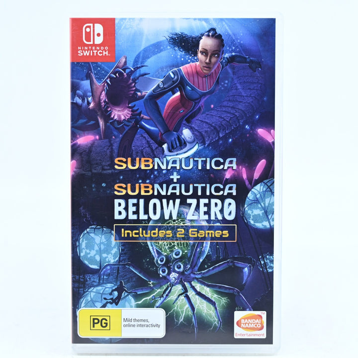 Subnautica + Subnautica Below Zero - Nintendo Switch Game - FREE POST!