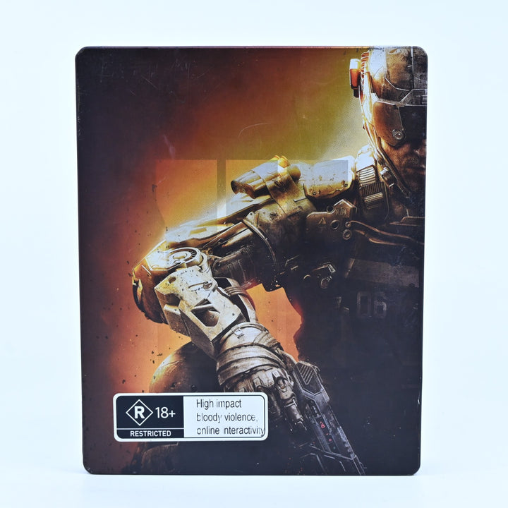 Call of Duty: Black Ops III Hardened Edition Steelbook - PS4 Game - MINT DISC!
