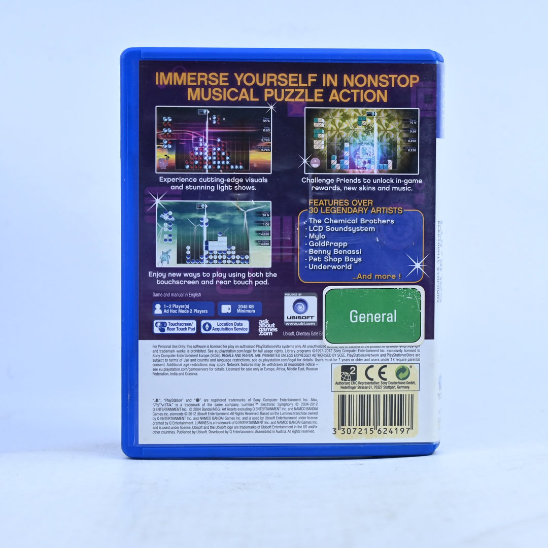 Lumines: Electronic Symphony - Sony PS Vita Game - FREE POST!