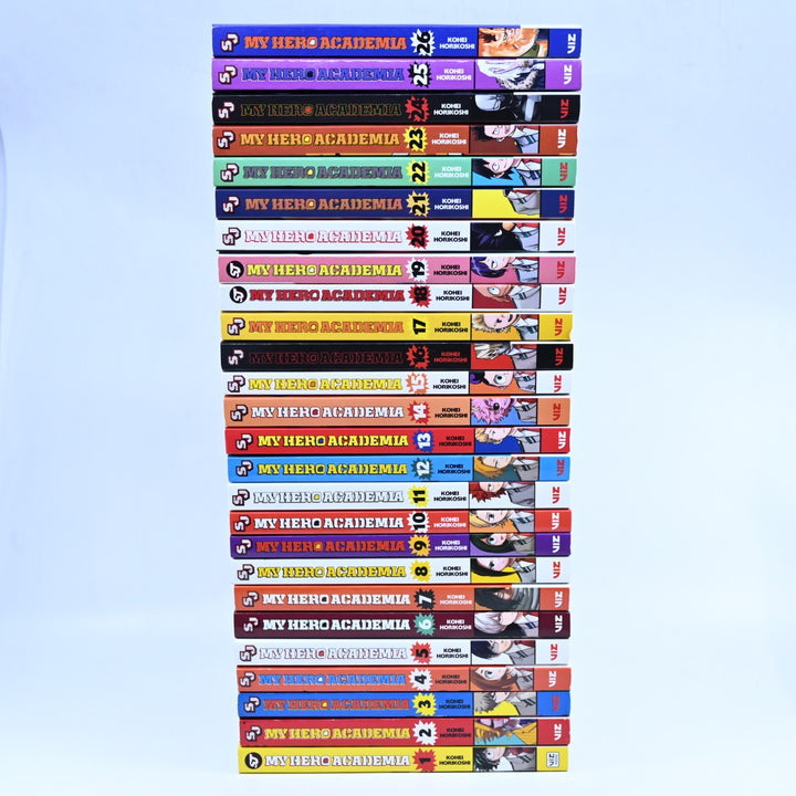 My Hero Academia Manga Volumes 1-26 - Kohei Horikoshi - Viz Media - Manga