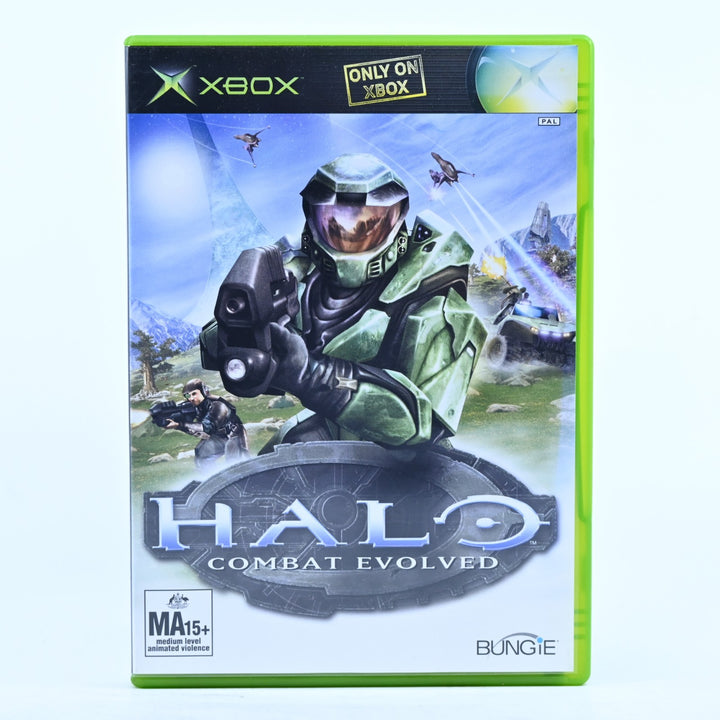 Halo: Combat Evolved - Original Xbox Game + Manual - PAL - MINT DISC!