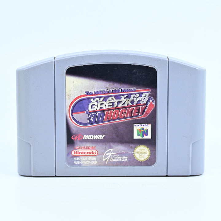 Wayne Gretzky's 3D Hockey - N64 / Nintendo 64 Game - PAL - FREE POST!