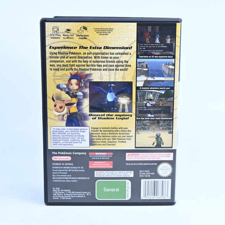 Pokemon: XD Gale Of Darkness - Nintendo Gamecube Game + Manual - PAL