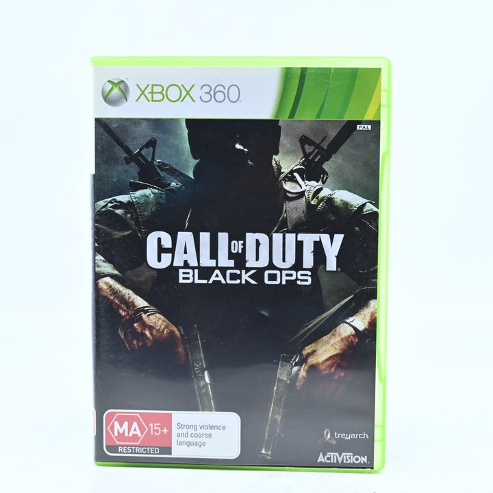 Call of Duty: Black Ops - Xbox 360 Game + Manual - PAL