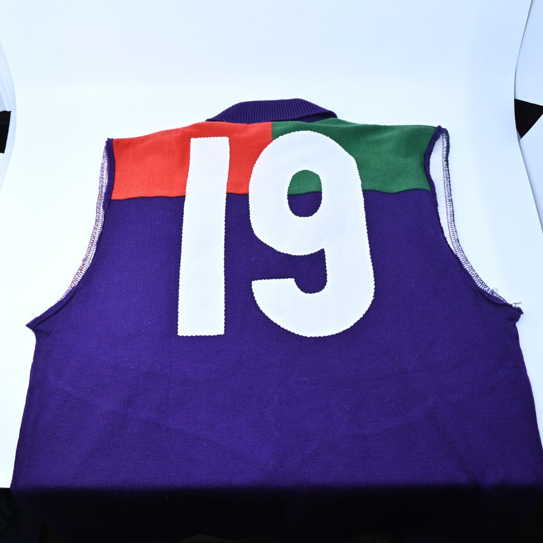 Official Vintage Freemantle Dockers Sekem Guernsey '19'  80-85cm - Sports