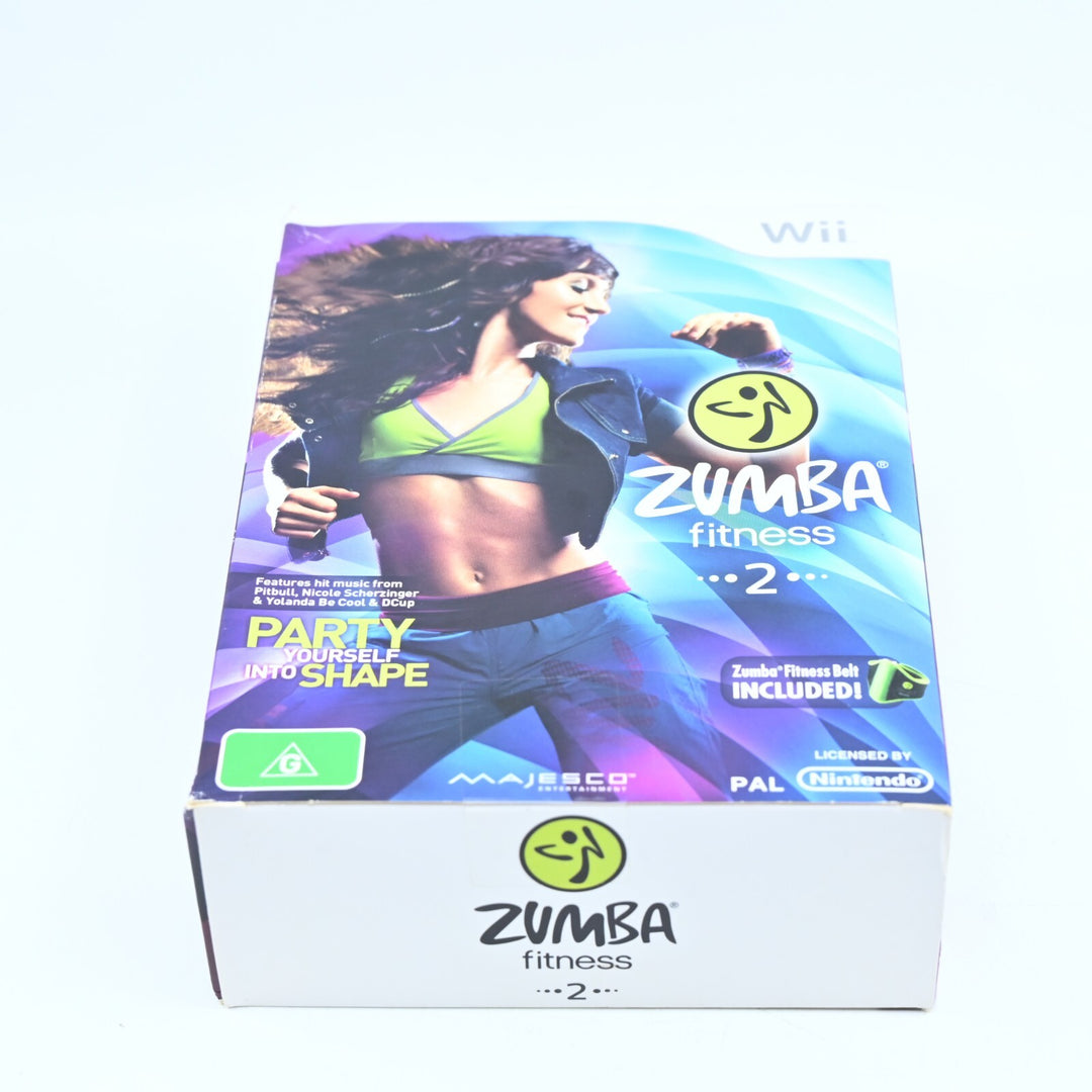 SEALED! Zumba Fitness 2 - Nintendo Wii Game + Manual - PAL