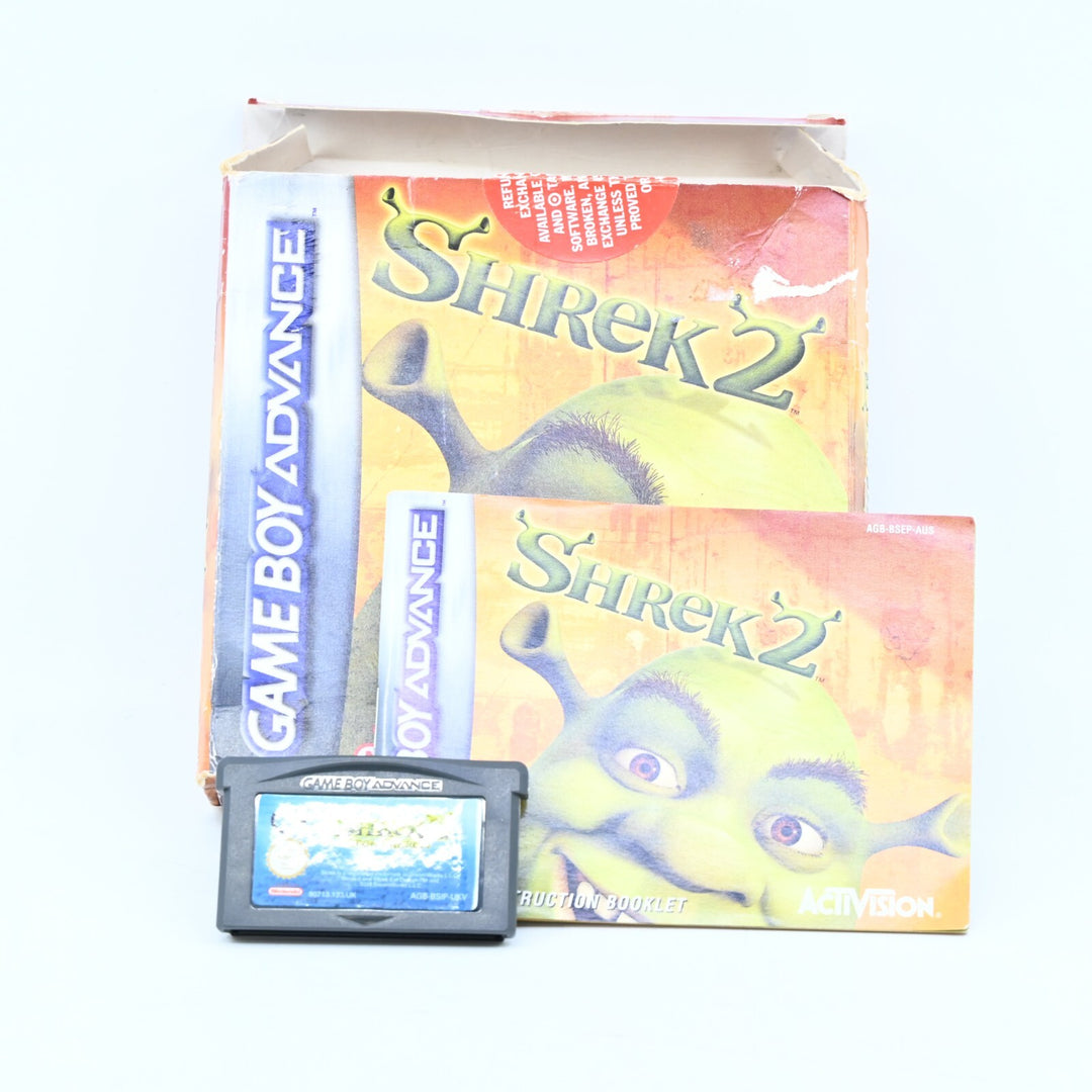 Shrek 2 - Nintendo Gameboy Advance / GBA Boxed Game - PAL - FREE POST!