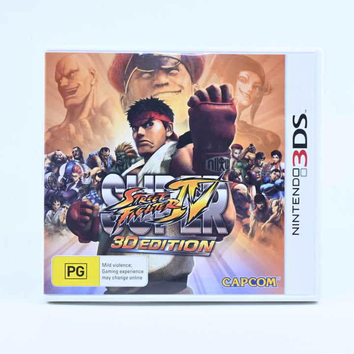 Super Street Fighter IV 4: 3D Edition - Nintendo 3DS Game - PAL