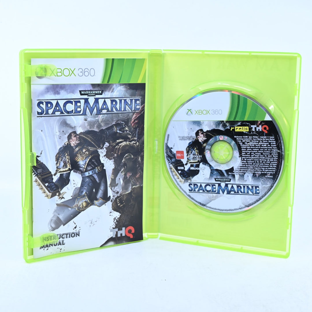 Warhammer 40k: Space Marine - Xbox 360 Game + Manual - PAL - MINT DISC!