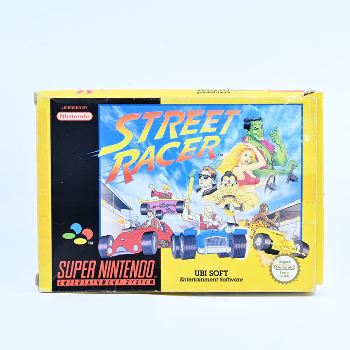 Street Racer - Super Nintendo / SNES Boxed Game - PAL - FREE POST!