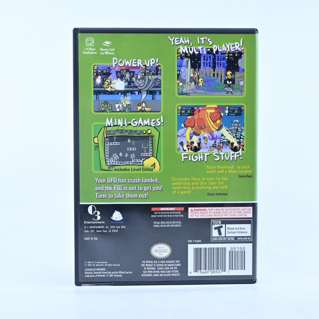 Alien Hominid - Nintendo Gamecube Game + Manual - NTSC U/C - FREE POST!