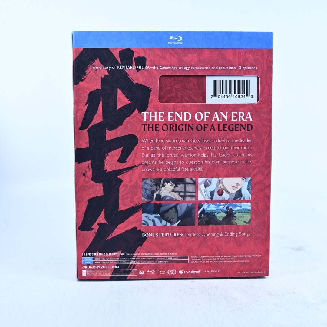 Berserk: The Golden Age Arc - Memorial Edition - Region B - Anime Blu-ray