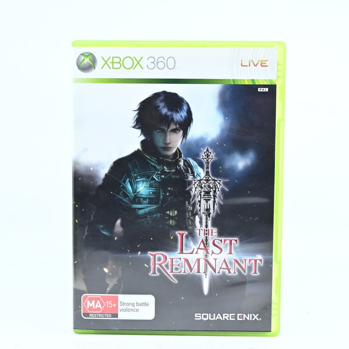 The Last Remnant - Xbox 360 Game + Manual - PAL - MINT DISC!