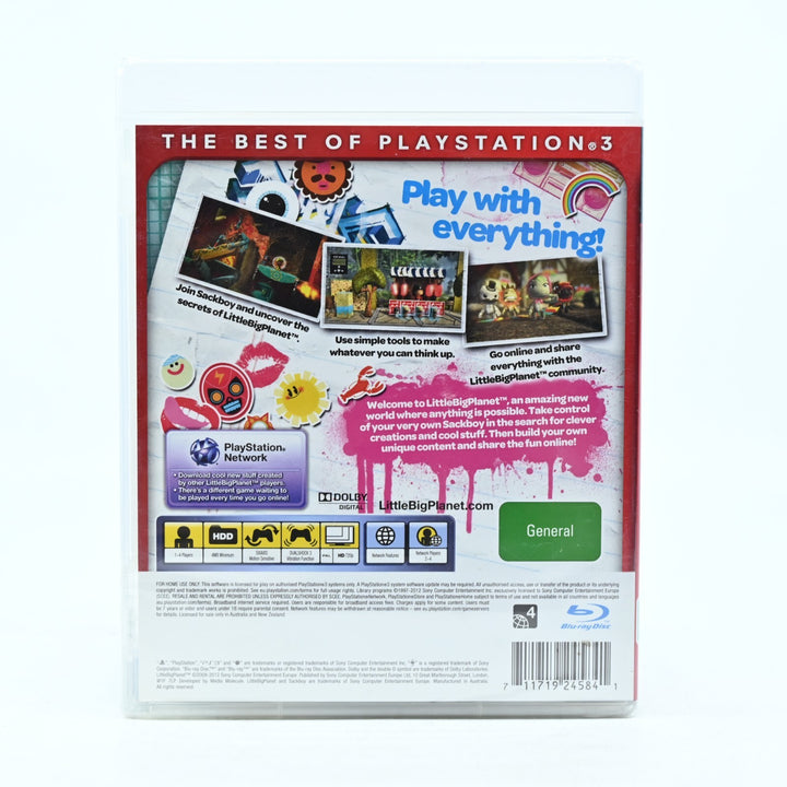 SEALED! Little Big Planet - Sony Playstation 3 / PS3 Game + Manual - FREE POST!