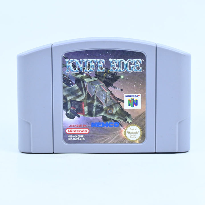 Knife Edge - N64 / Nintendo 64 Game - PAL - FREE POST!