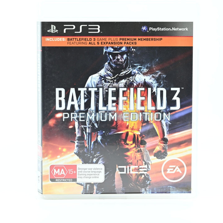 Battlefield 3 - Premium Edition - Sony Playstation 3 / PS3 Game - FREE POST!