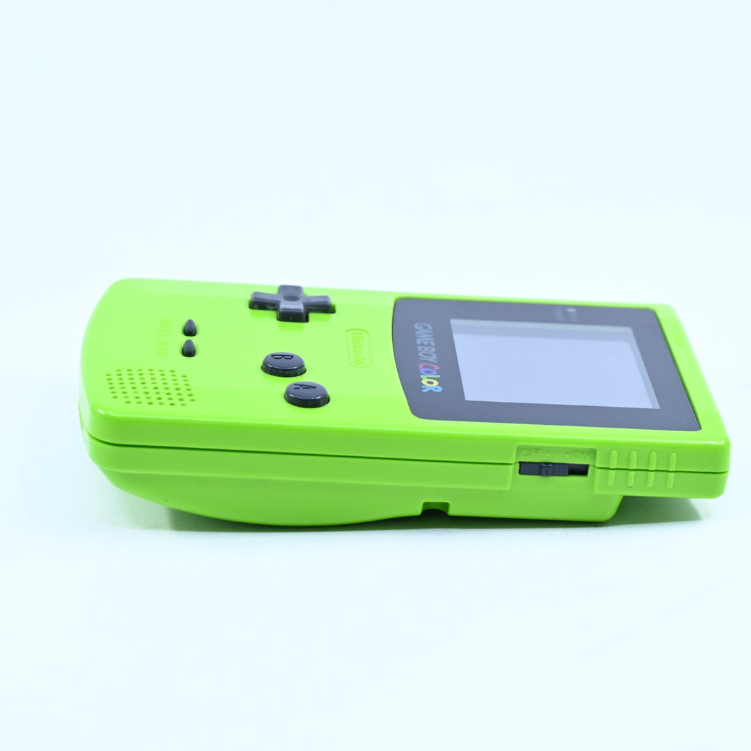 Lime Green (Kiwi) Nintendo Gameboy Color Console - CGB-001 - FREE POST!