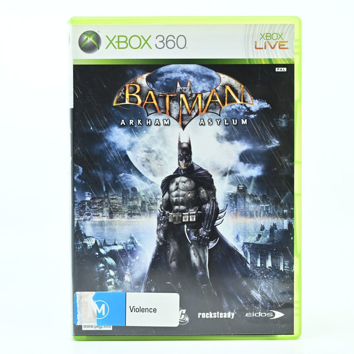 Batman: Arkham Asylum - Xbox 360 Game - PAL - MINT DISC!