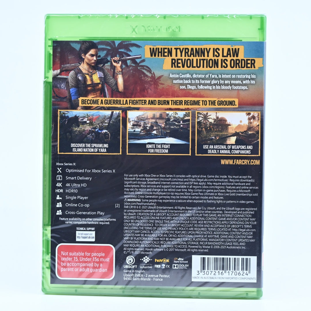 SEALED! Far Cry 6 - Xbox One Game - PAL - FREE POST!