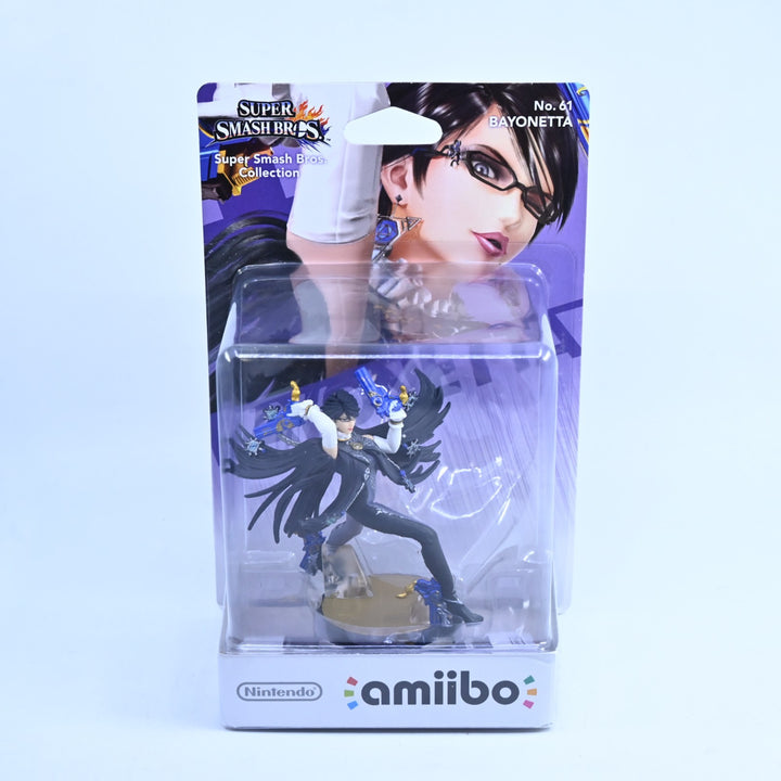 SEALED! Bayonetta Amiibo No. 61 - Super Smash Bros. Collection - Toy