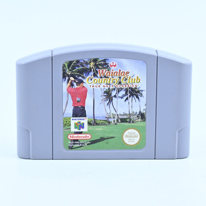 Waialae Country Club: True Golf - N64 / Nintendo 64 Game - PAL - FREE POST!