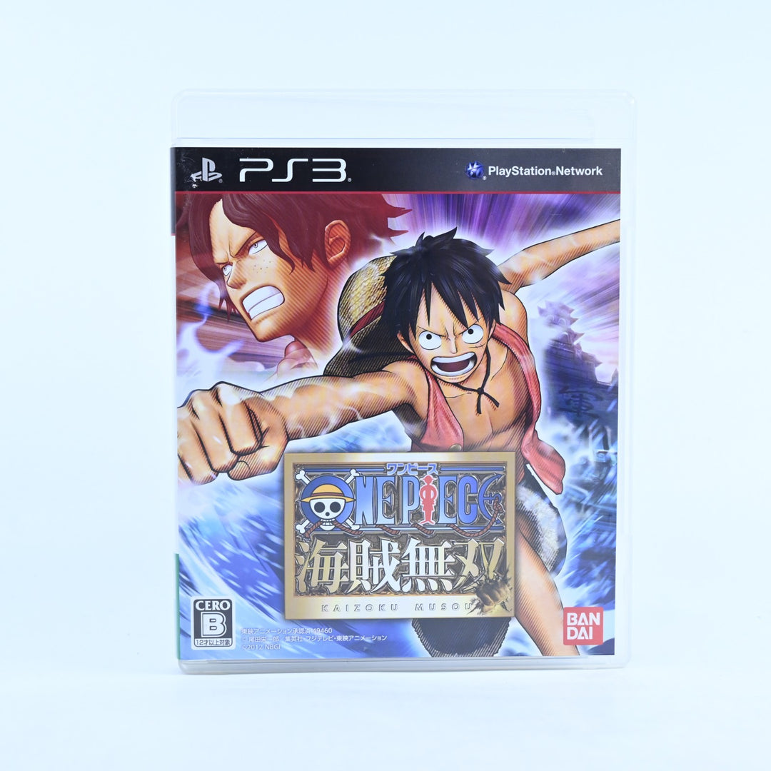 One Piece Pirate Warriors - Sony Playstation 3 / PS3 Game + Manual - JAPANESE!