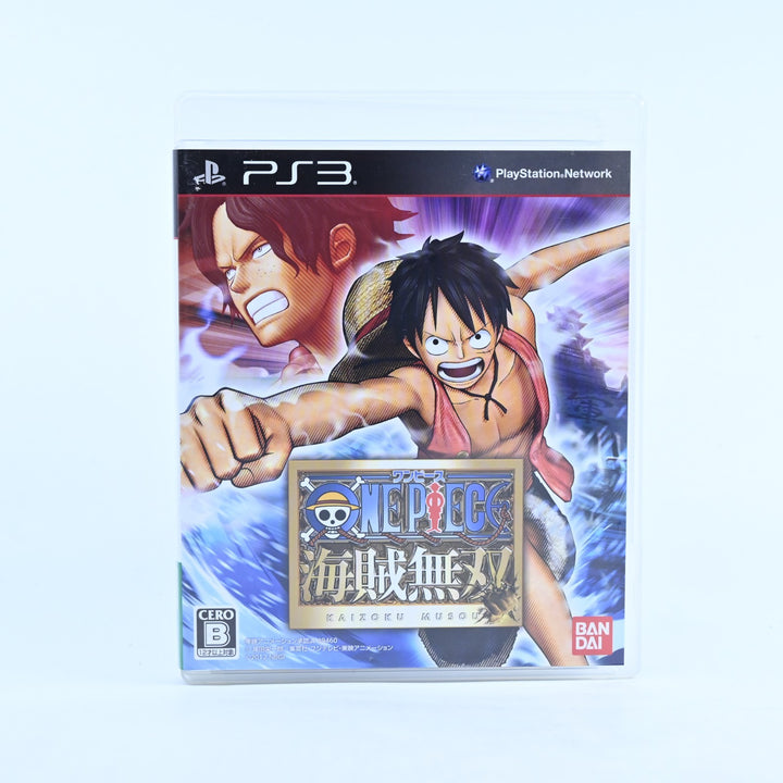 One Piece Pirate Warriors - Sony Playstation 3 / PS3 Game + Manual - JAPANESE!