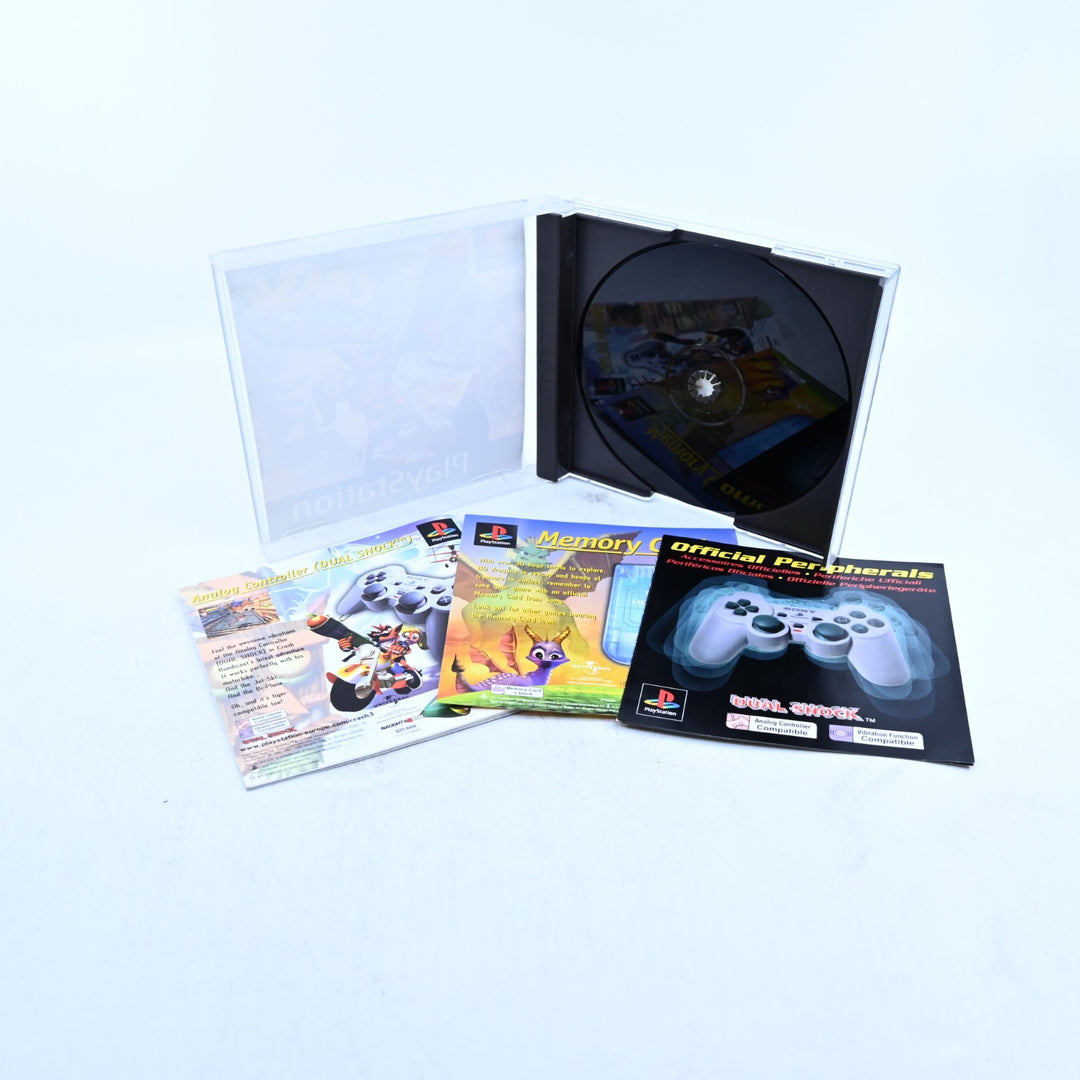 Crash Bandicoot 3: Warped - Sony Playstation 1 / PS1 Game + Manual - PAL