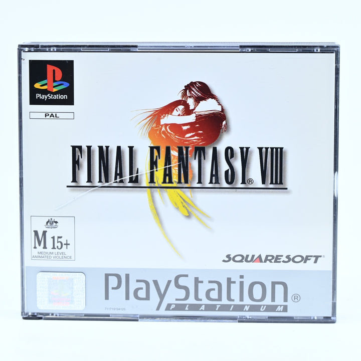 Final Fantasy VIII 8 - Sony Playstation 1 / PS1 Game + Manual - PAL - MINT DISCS