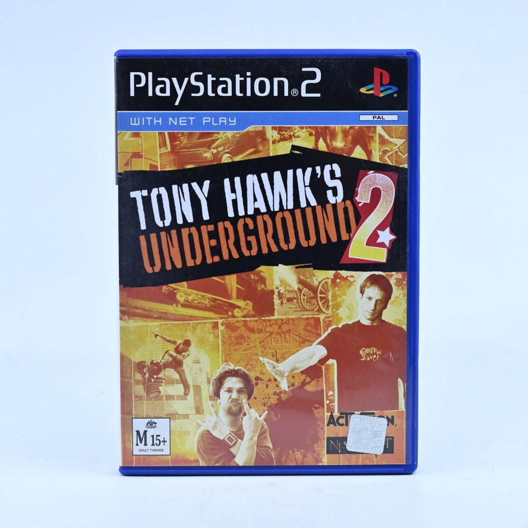 Tony Hawk's Underground 2 - Sony Playstation 2 / PS2 Game + Manual - PAL