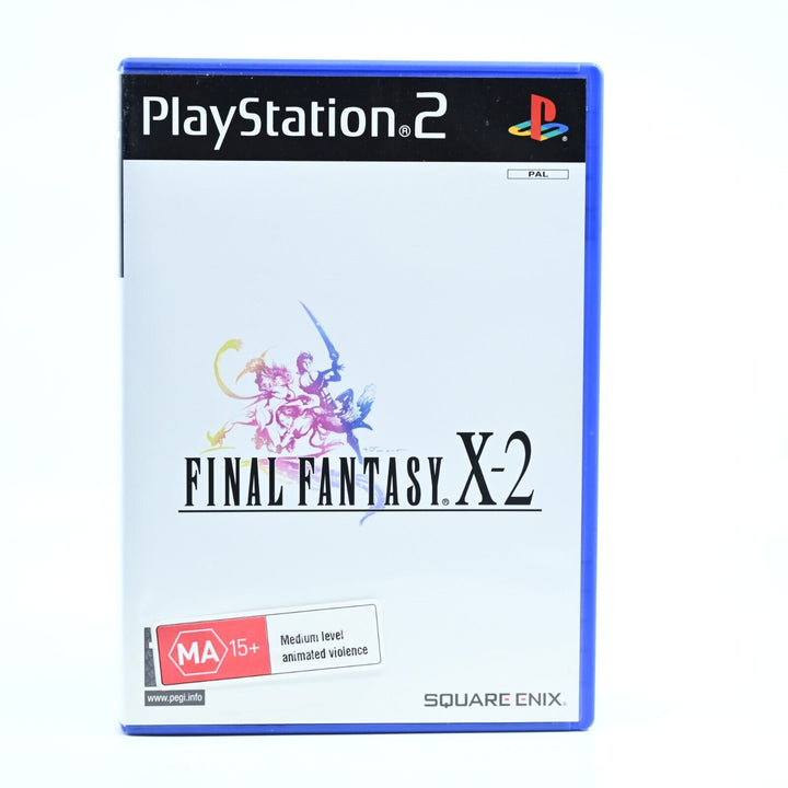 Final Fantasy X-2 - Sony Playstation 2 / PS2 Game + Manual - PAL - MINT DISC!