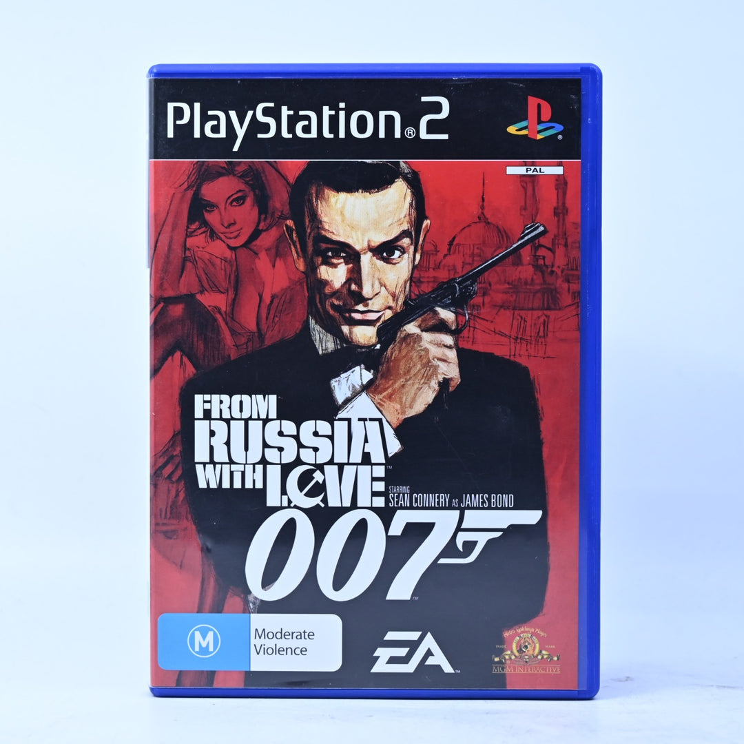 007 From Russia with Love - Sony Playstation 2 / PS2 Game + Manual - PAL