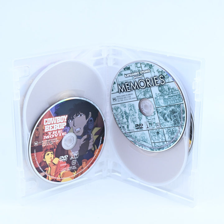 Anime 5 Disc Collection - Metropolis|Cowboy Bebop|Paprika|Steamboy - Anime DVD