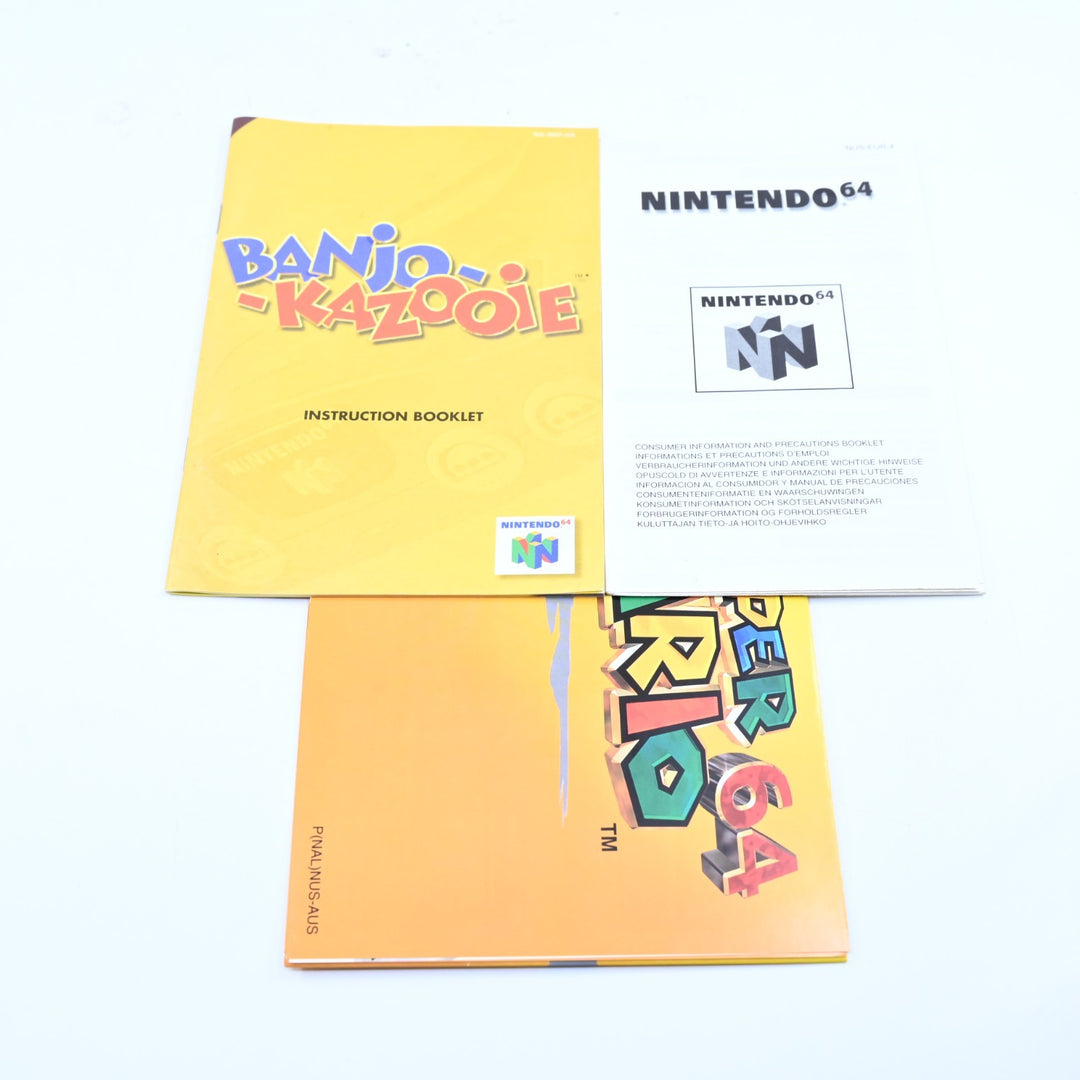 Banjo-Kazooie - N64 / Nintendo 64 Boxed Game - PAL - FREE POST!