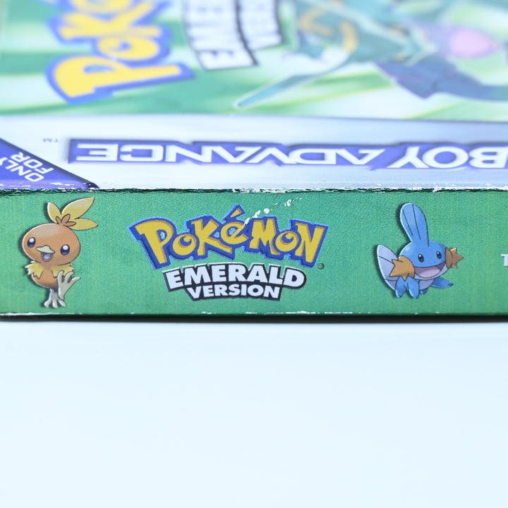 Pokemon Emerald Version - GBA Boxed Game - PAL - FREE POST! ORIGINAL BAGGIE!