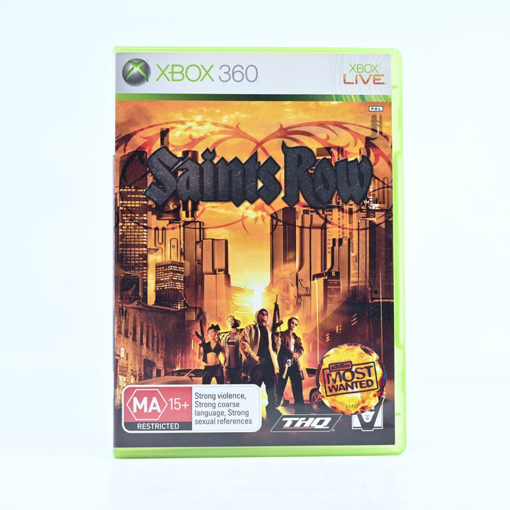 Saints Row - Xbox 360 Game - No Manual - PAL