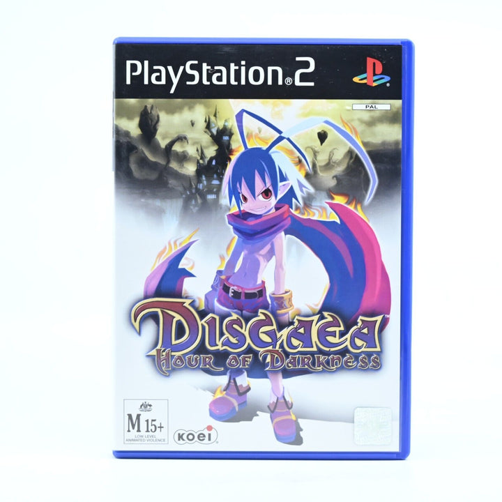 Disgaea: Hour of Darkness - Sony Playstation 2 / PS2 Game + Manual - MINT DISC