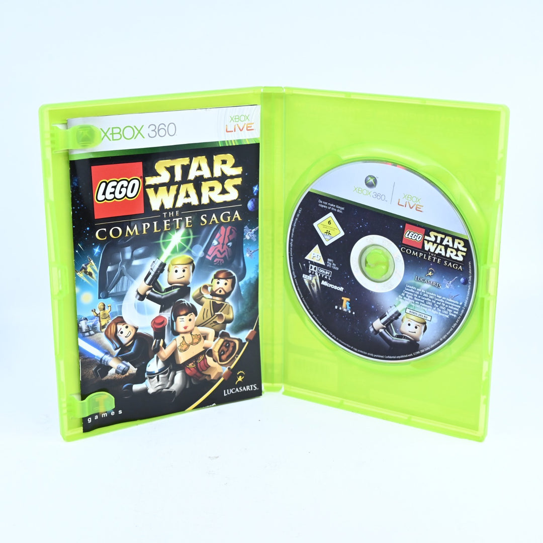 LEGO Star Wars The Complete Saga - Xbox 360 Game + Manual - PAL - MINT DISC!