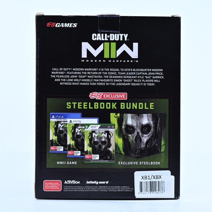 Call of Duty: Modern Warfare 2 - Steelbook Bundle - Xbox One Game + Manual - PAL