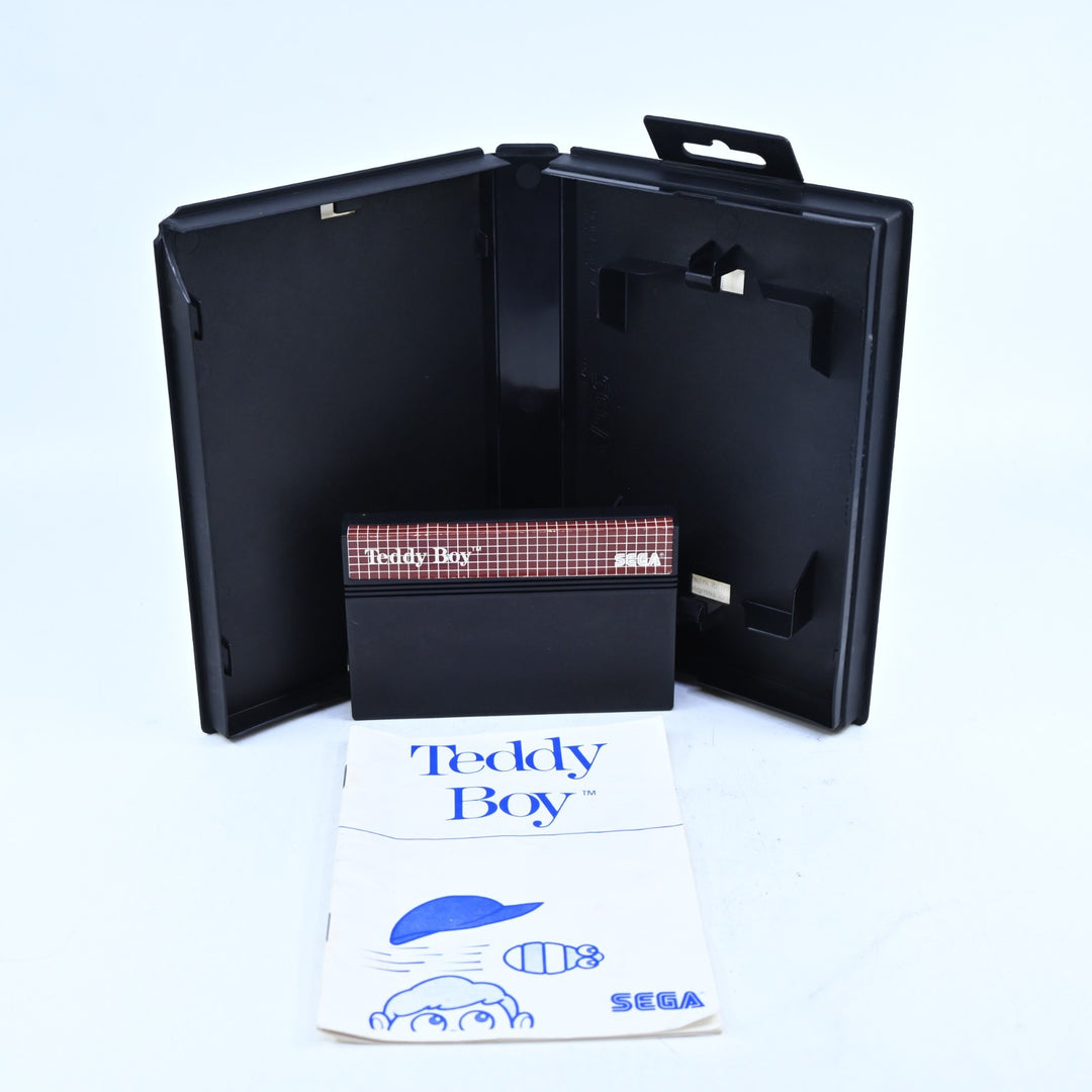 Teddy Boy - Sega Master System Game + Manual - PAL - FREE POST!