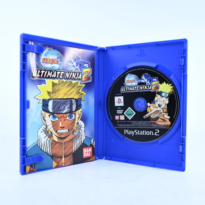 Naruto Ultimate Ninja 2 - Sony Playstation 2 / PS2 Game + Manual - PAL