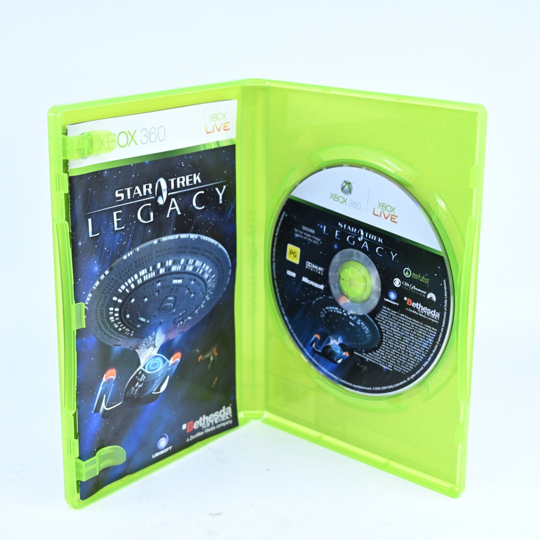 Star Trek Legacy - Xbox 360 Game + Manual - PAL - MINT DISC!