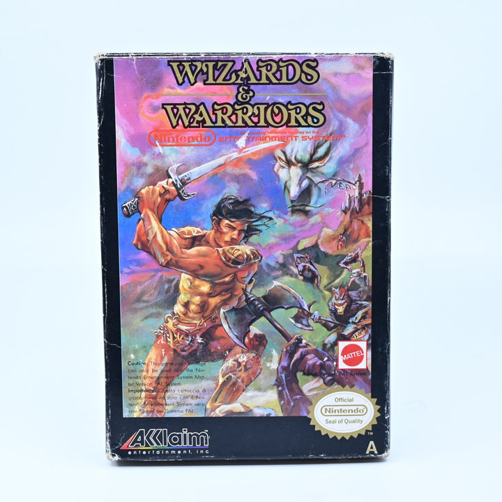 Wizards & Warriors - Nintendo Entertainment System / NES Boxed Game - PAL
