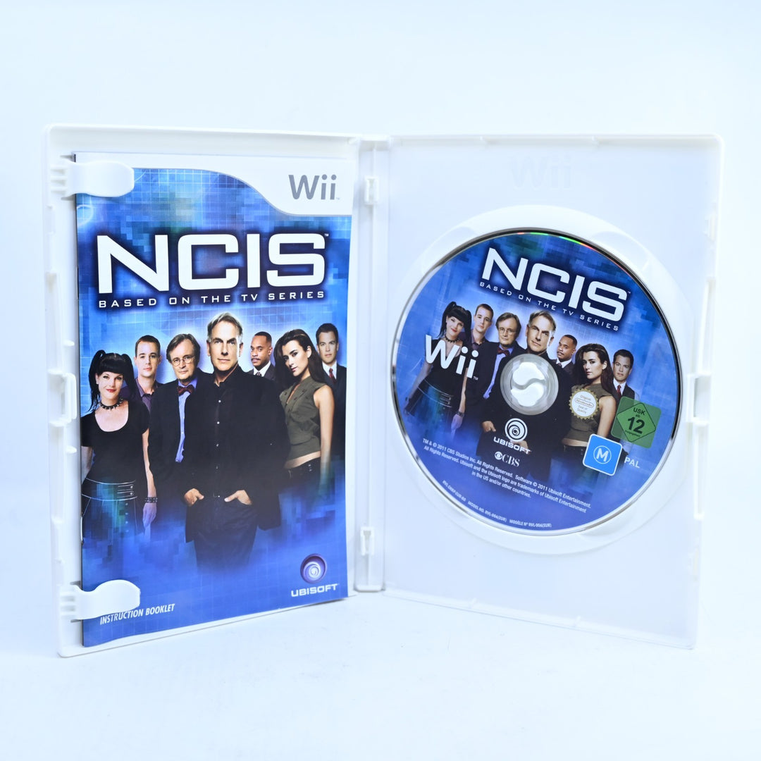NCIS: Based on the TV Series - Nintendo Wii Game + Manual - PAL - MINT DISC!