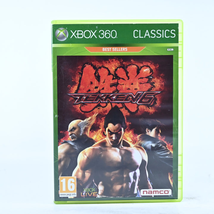 Tekken 6 - Xbox 360 Game + Manual - PAL - MINT DISC!
