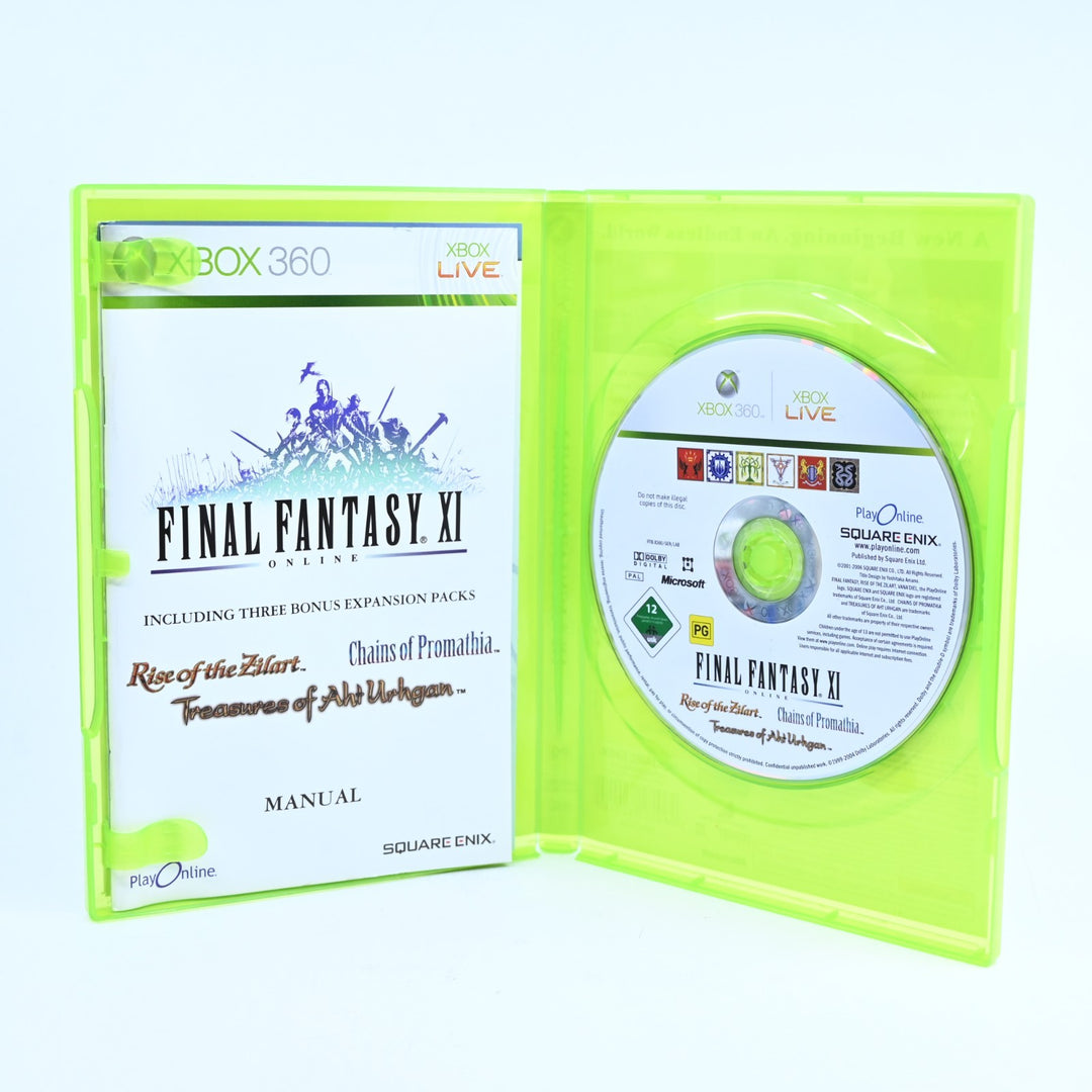 Final Fantasy XI: Online - Xbox 360 Game + Manual - PAL - MINT DISC!