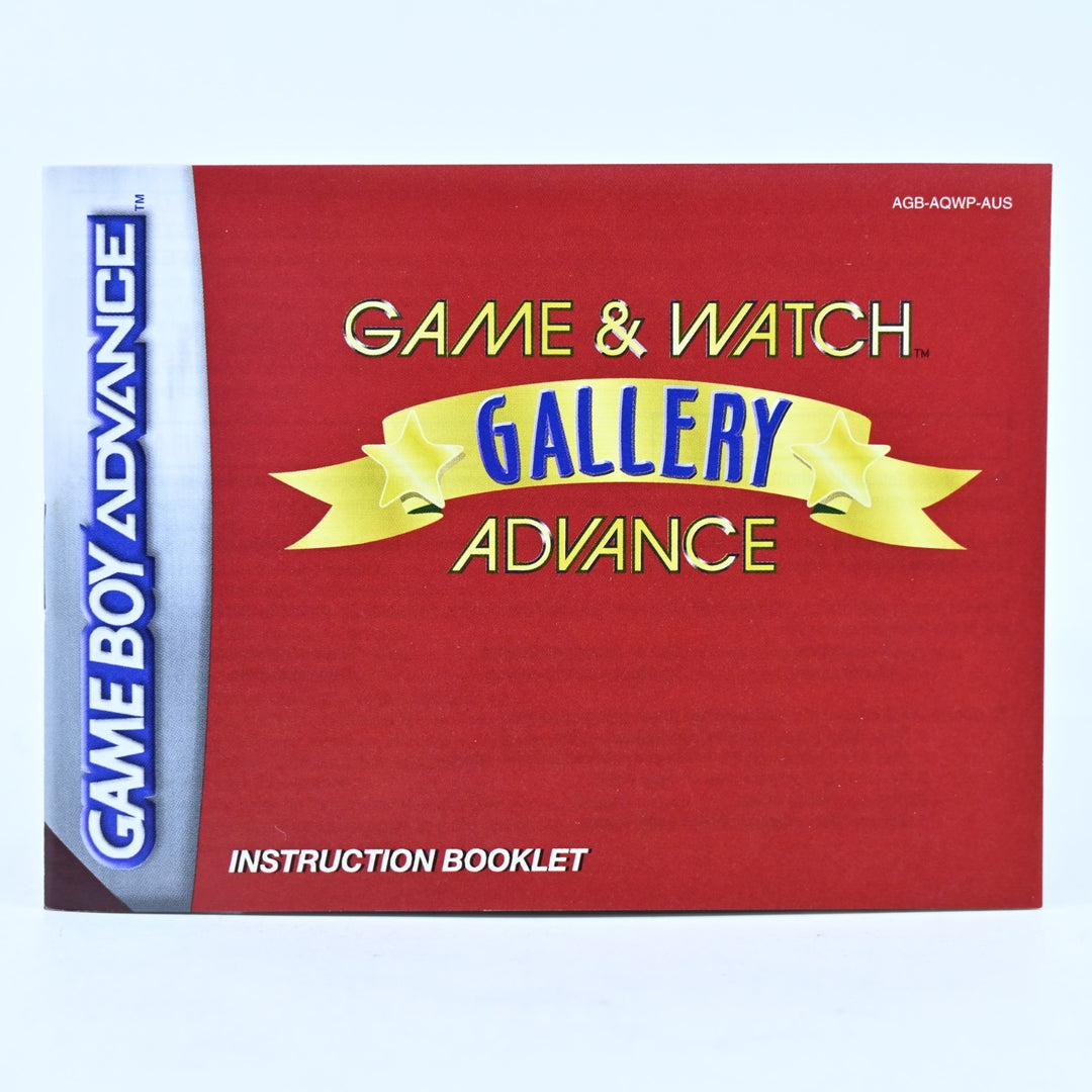 Game & Watch Gallery Advance - Nintendo Gameboy Advance / GBA Boxed Game