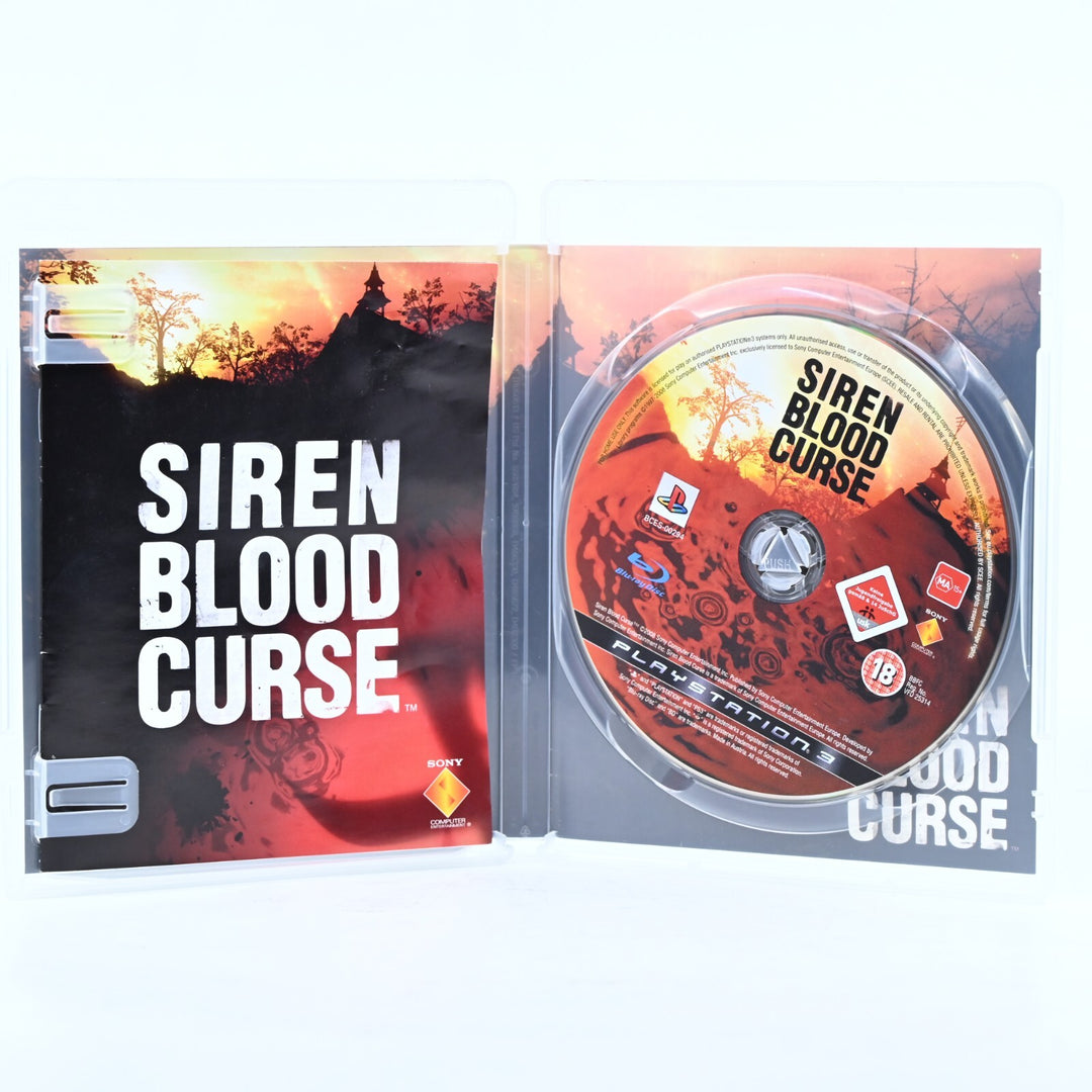 LIKE NEW! Siren Blood Curse - Sony Playstation 3 / PS3 Game + Manual FREE POST